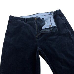 Polo Ralph Lauren Corduroy Pants Mens Size 40 x 32 Stretch Classic Fit Navy